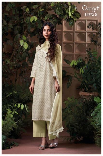 Ganga eirelia 4772 dress material wholesale market bangalore